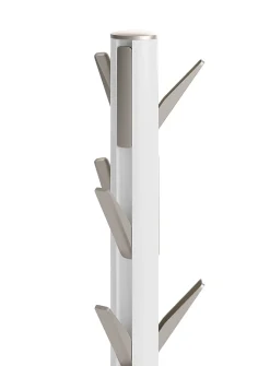 Flapper folding hook coat rack