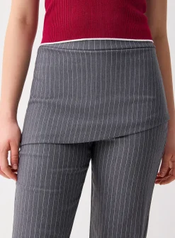 Flared dress skirt-pant