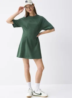 Flared T-shirt dress