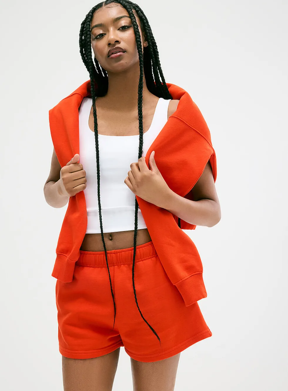 Fleece mini short