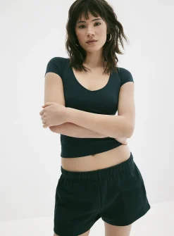 Fleece mini short
