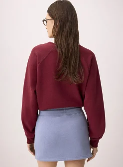 Fleece miniskirt