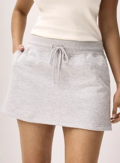 Fleece miniskirt