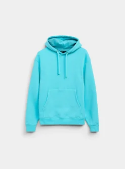 Fleece-lined raglan hoodie