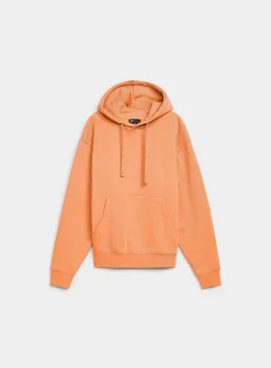 Fleece-lined raglan hoodie