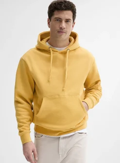 Fleece-lined raglan hoodie