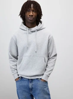 Fleece-lined raglan hoodie