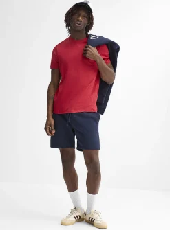 Fleece-lined short