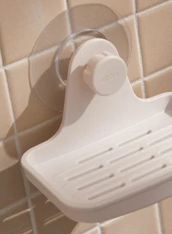 Flex adhesive soap dish