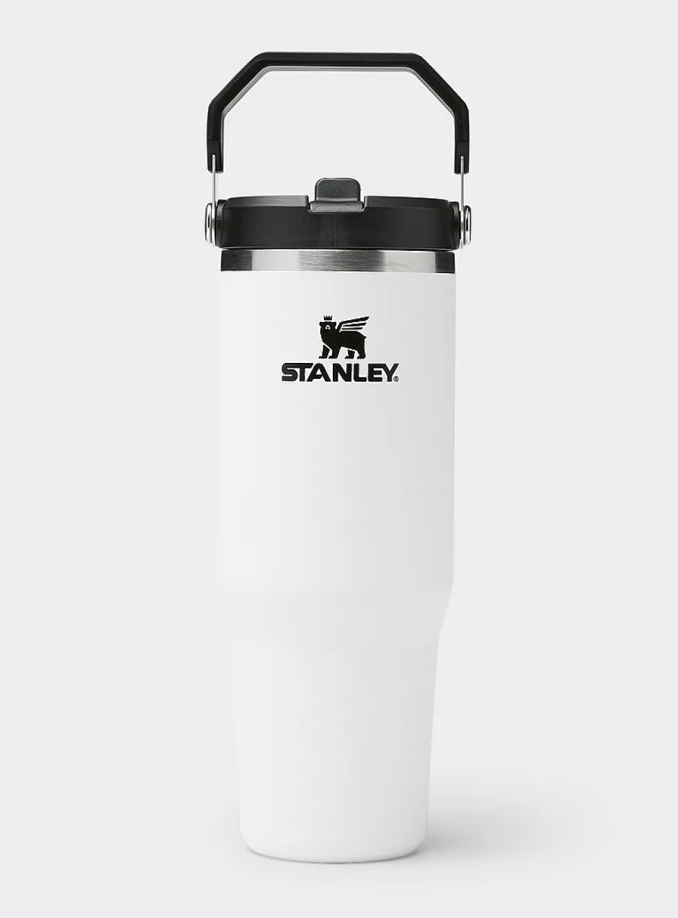Flip Straw 30 oz insulated handle tumbler