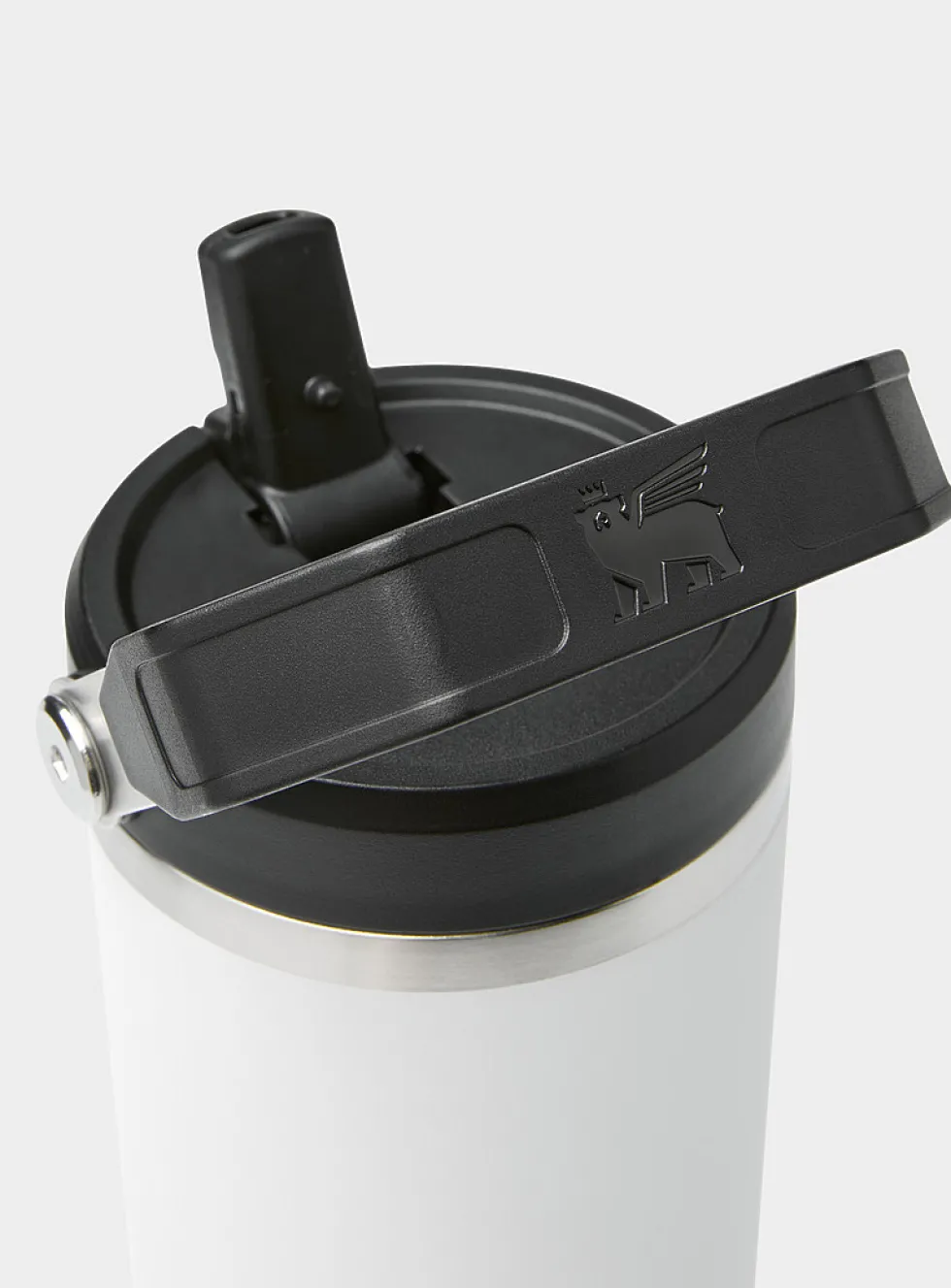 Flip Straw 30 oz insulated handle tumbler