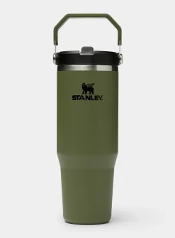 Flip Straw 30 oz insulated handle tumbler