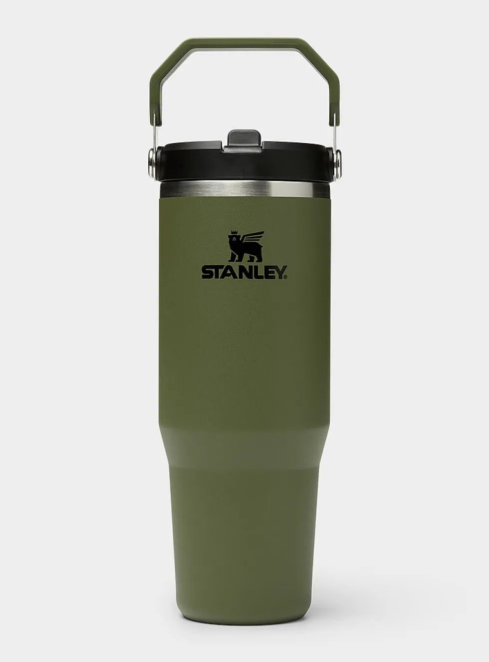 Flip Straw 30 oz insulated handle tumbler