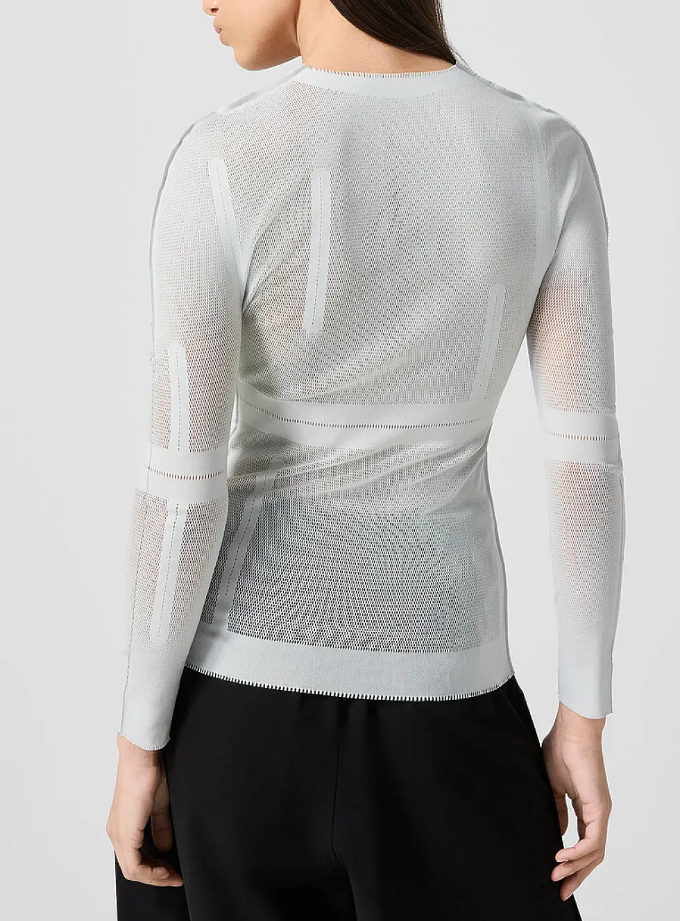 Floral abstraction top