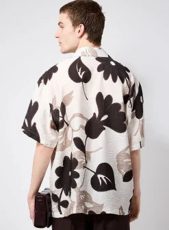 Floral camp shirt