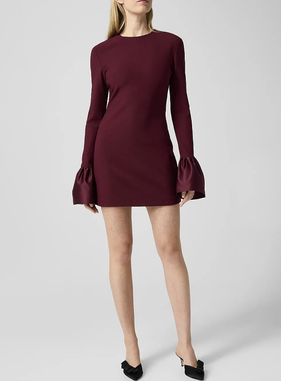 Floral mesh minidress