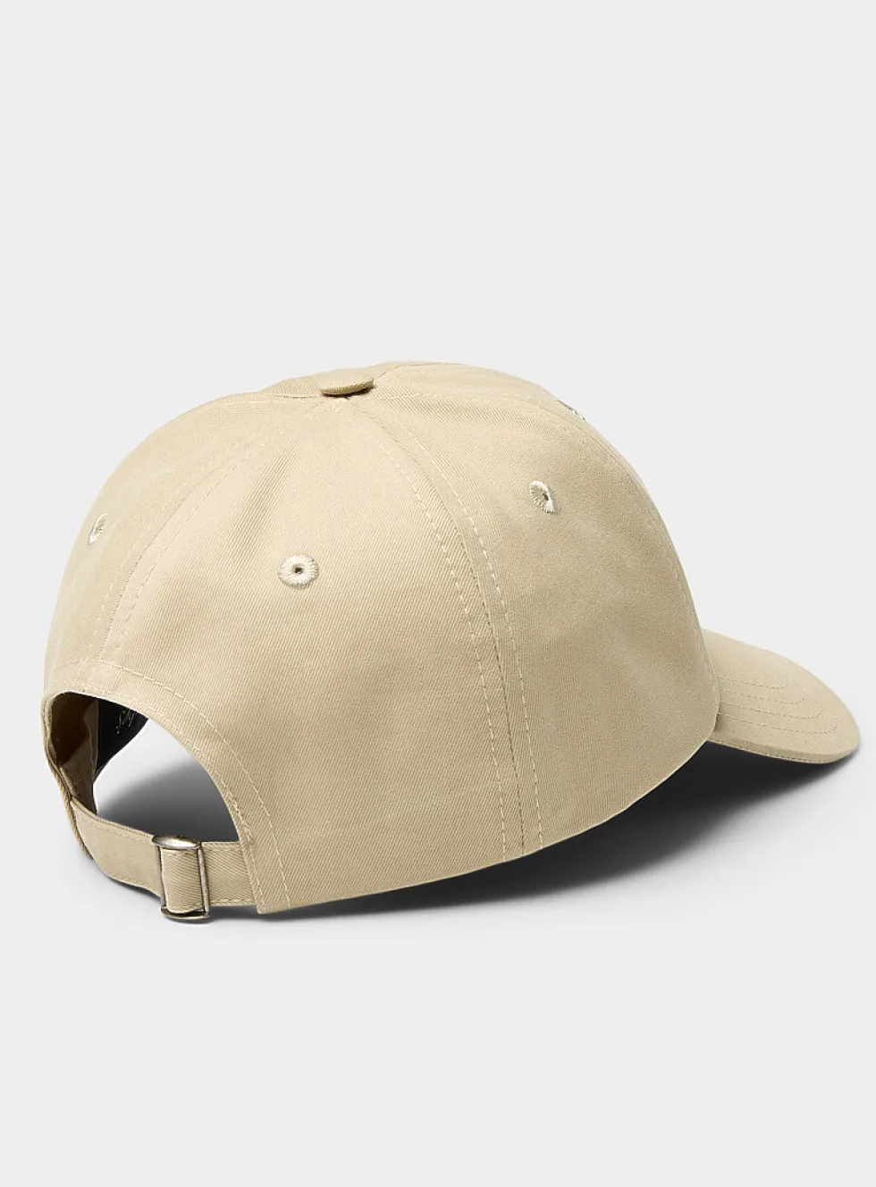 Floral monogram baseball cap