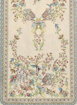 Floral ornament large scarf