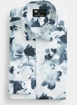 Floral shadow shirt
