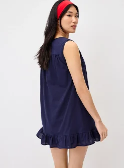 Floral slip-style dress