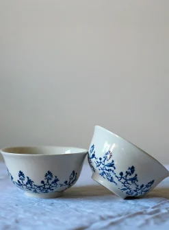 Floral tapestry rice bowls