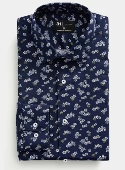 Floral-print shirt