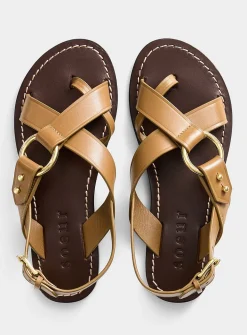 Florence crisscross straps sandals