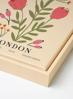 Flower Market London art print