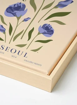Flower Market Seoul art print