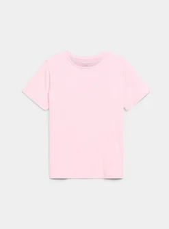Flowy crew-neck T-shirt