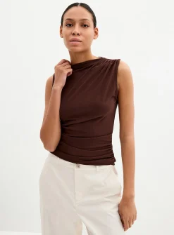 Flowy ruched cami
