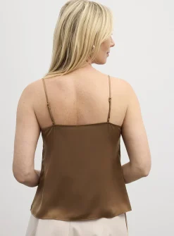 Flowy satiny cami
