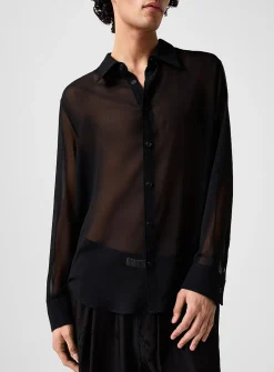 Flowy see-through shirt