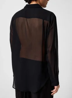 Flowy see-through shirt