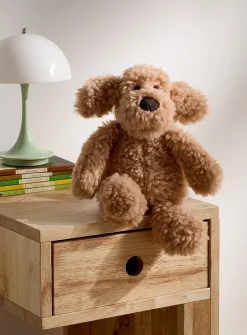 Fluffy dog plush