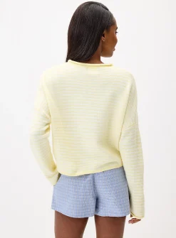 Fluffy knit cardigan