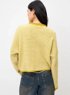 Fluffy knit cardigan
