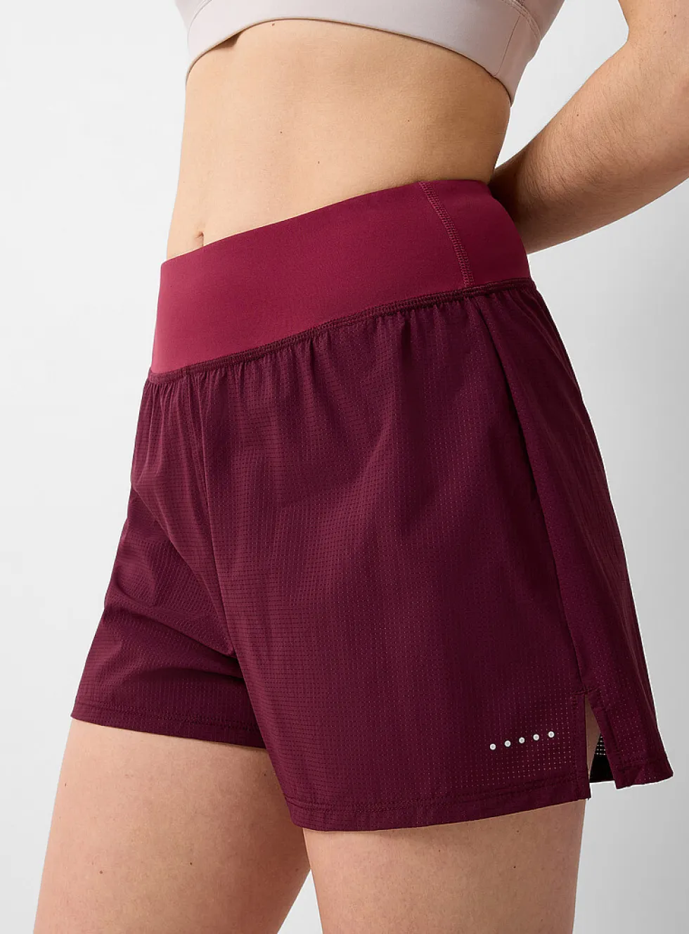 Fluid comfort-waist ripstop short