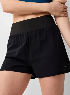 Fluid comfort-waist ripstop short