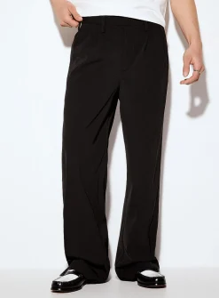 Fluid pleated pant