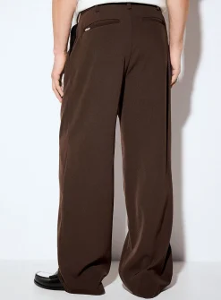 Fluid pleated pant