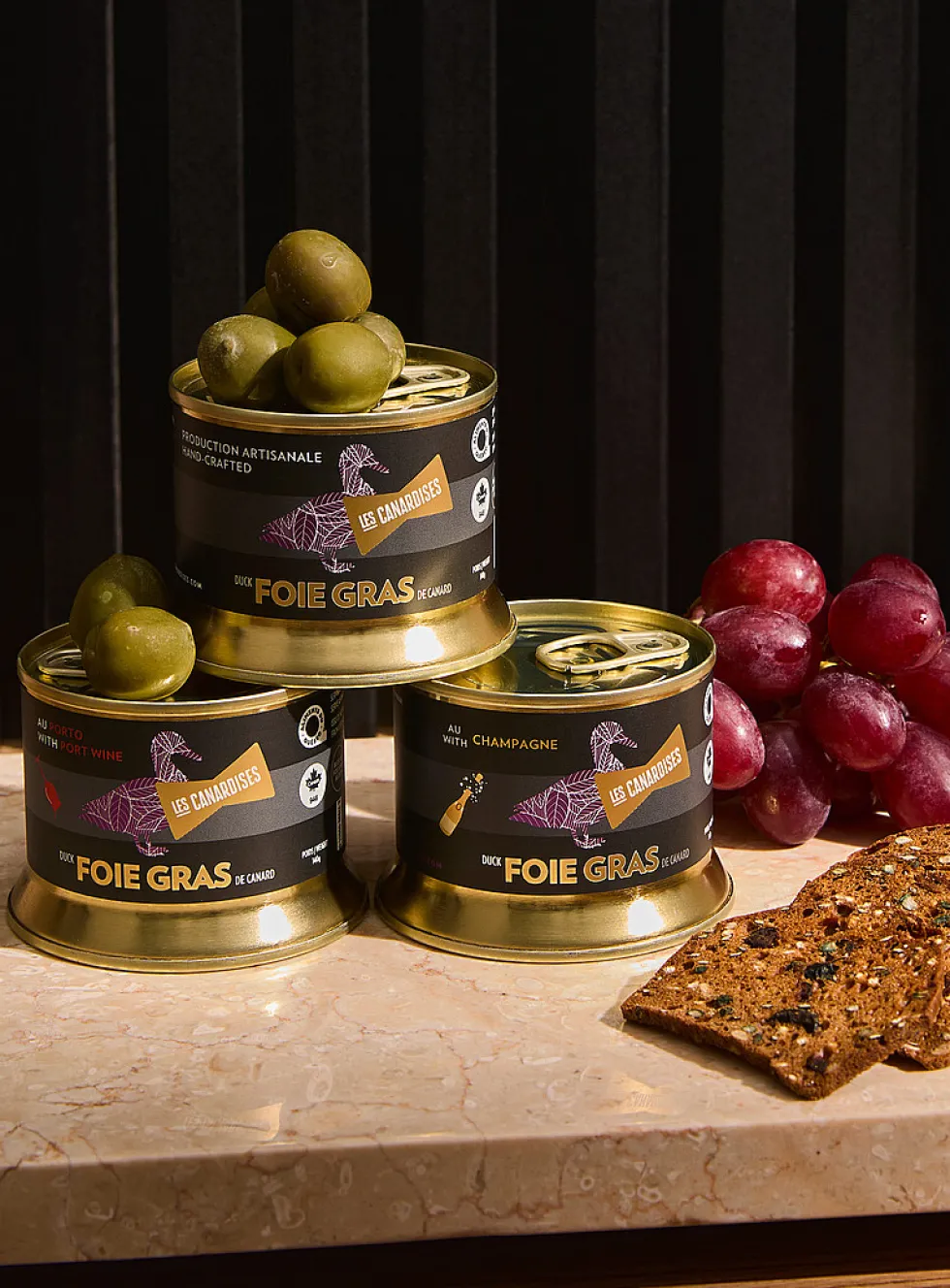 Foie gras trio