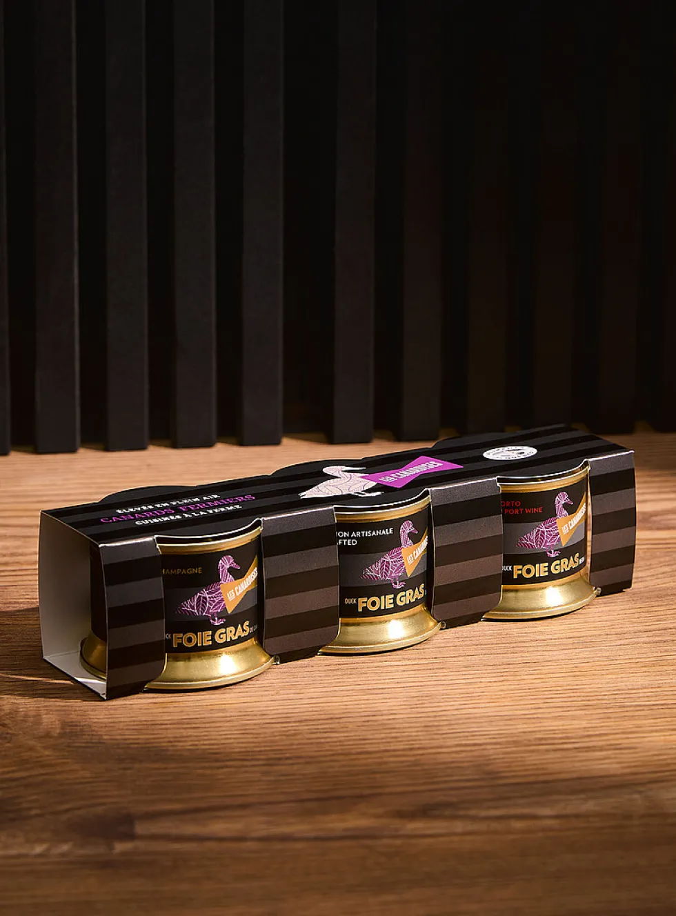 Foie gras trio