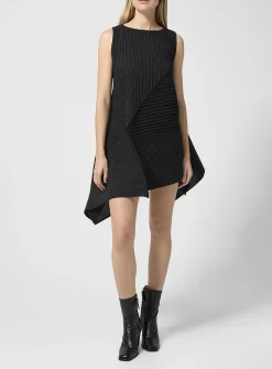 Fold Pleats pleated minidress