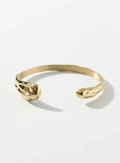 Fondu open bangle bracelet