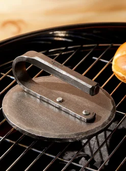 Forged burger press