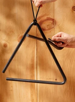 Forged triangle bell