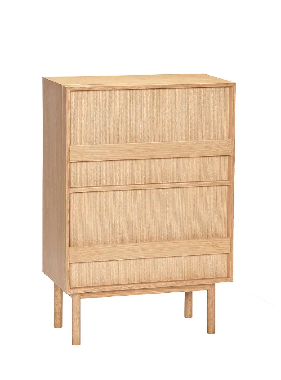 Forma natural wood cabinet