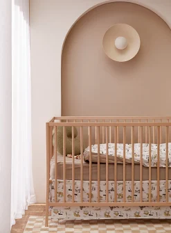 Four-piece baby bed set