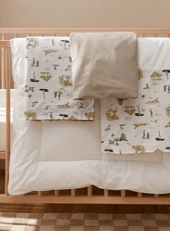 Four-piece baby bed set